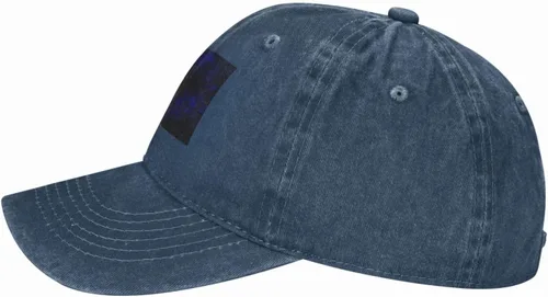 Vista 3 de Smoke Bonnie Blue Flag Baseball Cap for Men Women Hats Adjustable Vintage Cowboy Hat Dad Caps