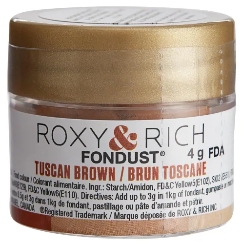 Vista 17 de Roxy & Rich Fondust - Polvo para alimentos color aguacate, 0.14 oz