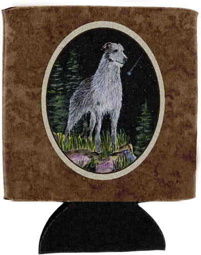 Vista 32 de Caroline's Treasures SS8447CC Starry Night English Bulldog - Enfriador para latas o botellas, lavable, funda plegable con aislamiento para bebidas