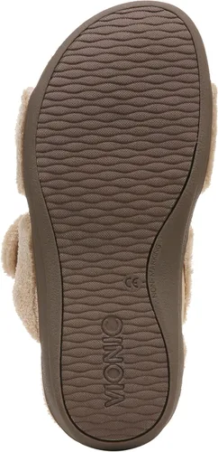 Vista 5 de Vionic Pantuflas Indulge Dessie para Mujer - Cómodas pantuflas de spa que incluyen una ortesis oculta integrada que ayuda a corregir la pronación