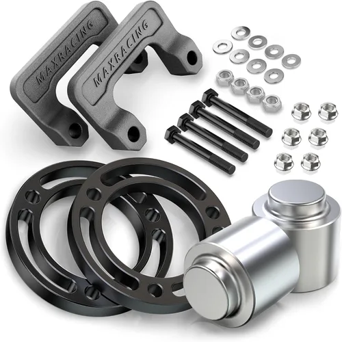 Vista 11 de Maxracing Kit de nivelación frontal de 2 pulgadas compatible con Chevy Avalanche Silverado Suburban 1500 Tahoe Sierra Yukon XL1500 2007-2026