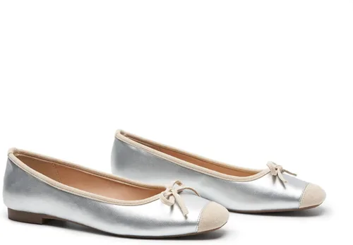 Vista 2 de C.Paravano Women's Flats with Bowknot Casual Slip On Dress Shoes Comfortable Square Toe Shoes Women Ballet Flats for Wedding Work Office Business