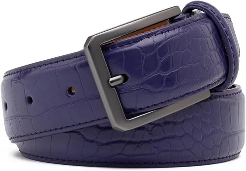 Vista 2 de Fabio Valenti Cinturones para hombre, hechos a mano, de cuero genuino, diseños clásicos y de moda