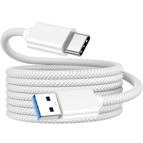 Vista 12 de Cable corto USB A a USB C 3.1 de 6 pulgadas, 0.5 pies, cable de transferencia de datos de alta velocidad de 10 Gbps compatible con MacBook Pro, iPad