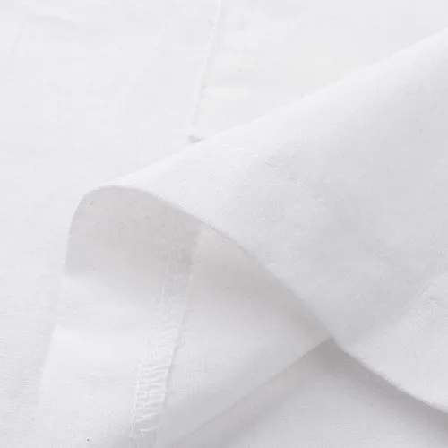 Vista 5 de Pantalones cortos de algodón para mujer, ajuste holgado, pantalones cortos de verano elásticos elegantes con cordón y bolsillos