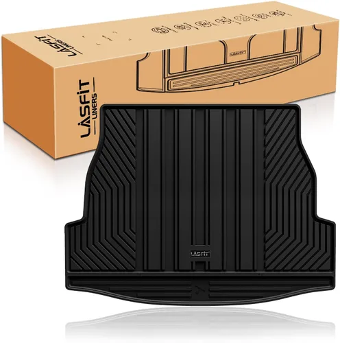 Vista 17 de LASFIT - Tapetes hechos a la medida para tu vehículo específico, de elastómero termoplástico, duraderos, revestimiento protector para todo clima