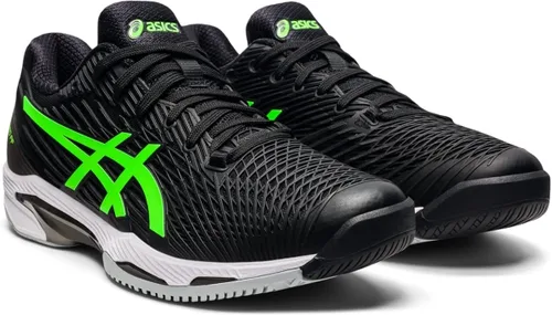 Vista 2 de ASICS Zapatillas de tenis Solution Speed FlyteFoam 2 para hombre Negro