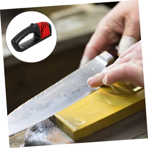 Vista 4 de Tofficu Accesorios para afilar cuchillas, herramienta resistente para afilar cuchillos de 4 etapas, fácil de usar para el hogar