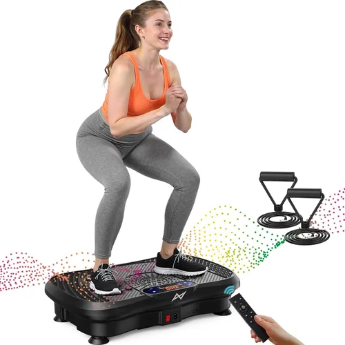 Vista 30 de AXV Vibration Plate Exercise Machine Fitness Platform Body Vibrating Board ARK.ROSA