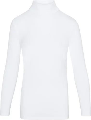 Vista 4 de Natural Uniforms Camiseta de manga larga con cuello alto falso para mujer