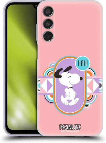 Vista 201 de Head Case Designs Snoopy Deco Dreams - Funda de gel con licencia oficial de Peanuts Blue Pattern [protección de grado militar] compatible con Google