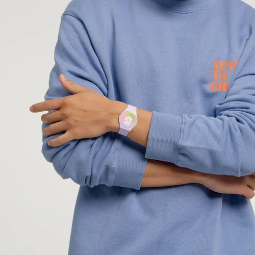Vista 6 de Watch Swatch Skin Classic Biosourced SS09V101 TIME FOR JOY strap