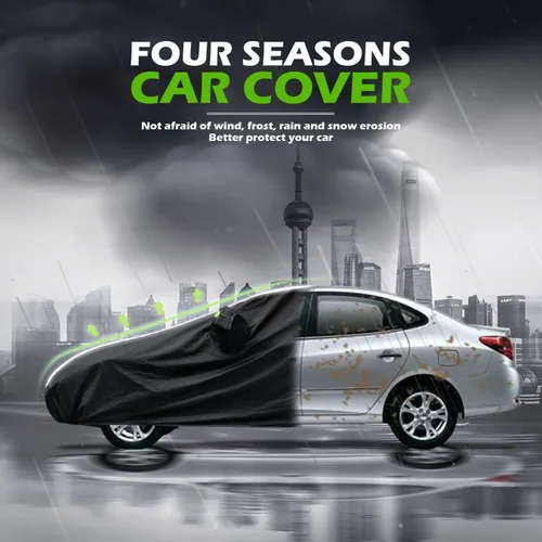 Vista 4 de DUBOM Car Cover Waterproof Outdoor, for Mercedes-Benz 190 W201, Car Cover Breathable Large, Car Cover Summer,Sun UV Resistent Dustproof A1