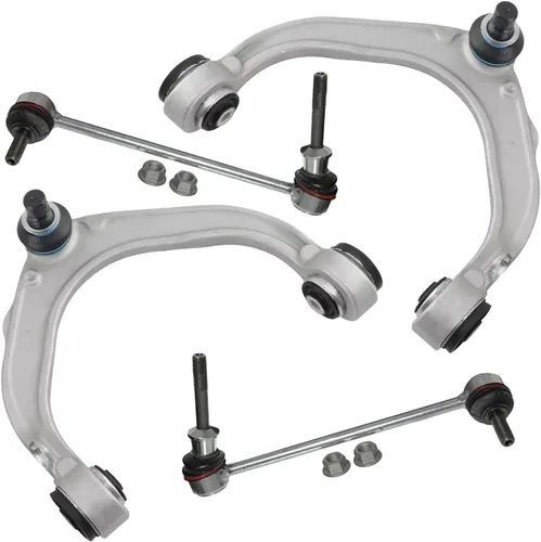 Vista 38 de Detroit Axle - 4 piezas de brazos de control traseros para Ford C-Max, Focus, Mazda 3 5, Volvo C30, C70, S40, V50, 4 brazos de control superiores e