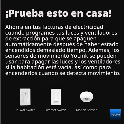 Vista 9 de Sensor de movimiento interior YoLink, YS7804