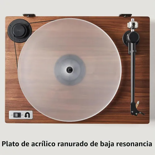 Vista 5 de U-Turn Audio - Tornamesa Orbit Plus (Gen 2) Nogal