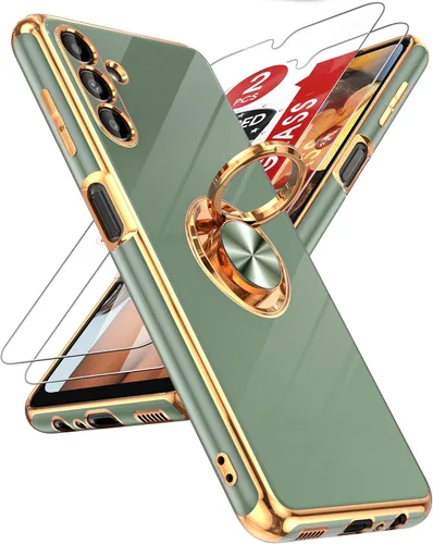 Vista 84 de LeYi Funda para iPhone XR: con Protector de Pantalla de Vidrio Templado [Paquete de 2] Soporte de Anillo Giratorio de 360°, Soporte Magnético