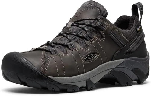 Vista 12 de KEEN Men's Targhee 2 Low Height Waterproof Hiking Shoes Bisonte/Brindle