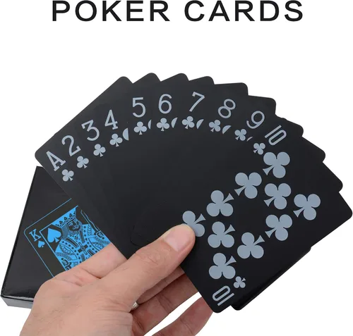 Vista 8 de Juegos de cartas de póquer, juegos de dados de mesa de póquer, de PVC, apilables, de grado AAA, precisión de casino, dados con bordes y esquinas