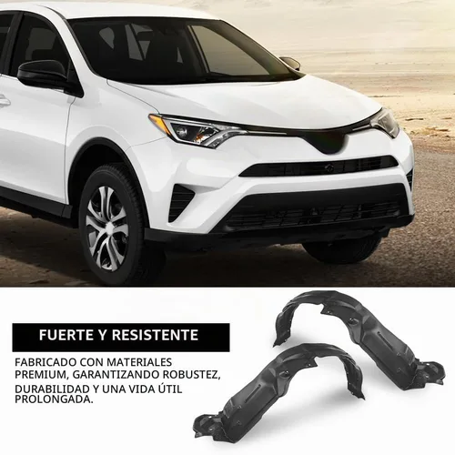 Vista 7 de GRAND ORANGE Forro interior delantero izquierdo y derecho, 1 par compatible con Toyota RAV4 2013-2018 538760R060, 538750R060, TO1248171, TO1249171