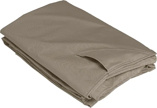 Vista 5 de Classic Accessories Storigami - Funda para muebles de patio resistente al agua de 100 pulgadas, fácil de plegar, color marrón cabra