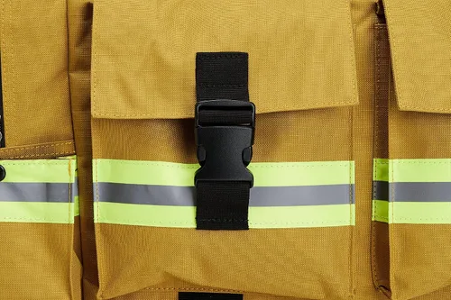 Vista 6 de LINE2design Elite - Bolsa de equipo de bomberos con correa para el hombro, color amarillo