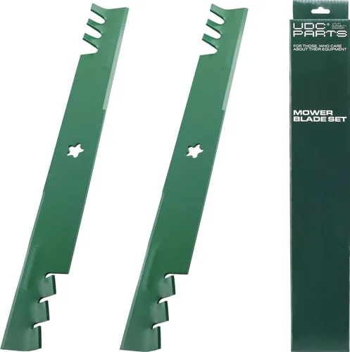 Vista 21 de UDC Parts 103-6401 Hojas de cortadora para Exmark de 48 pulgadas 103-6401-S 103-6381-S 103-6381 103-6391-S 103-6391 103-6396 103-6396-S Lazer Z Turf