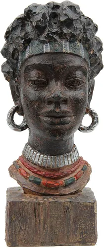 Vista 7 de Leekung Estatuas de hombres africanos & Paquete de estatuas de mujeres africanas
