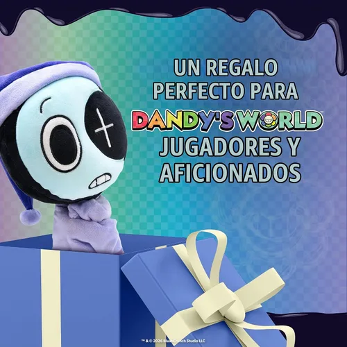 Vista 5 de Culture Fly Dandy's World - Muñecos de peluche coleccionables con licencia oficial de 12 pulgadas (Astro)