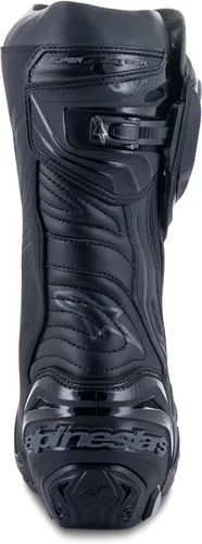 Vista 8 de Botas de carreras para motocicleta Alpinestars Supertech R, certificadas CE de alto rendimiento Negro
