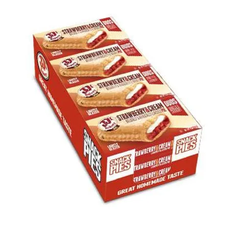 Vista 6 de JJ's Bakery Paquete variado de pastel de frutas, 4 onzas envueltas individualmente, paquete de 12