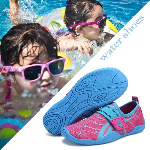 Vista 7 de CIOR Zapatos de agua ligeros para niños y niñas, tenis acuáticos para la playa (niños pequeñosniños grandes)