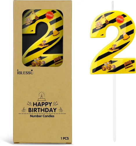 Vista 22 de Velas de cumpleaños de autos de carreras número 1, velas de cumpleaños a cuadros negros y blancos de 2.68 pulgadas, velas con números con temática