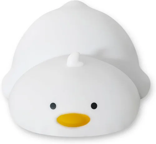 Vista 8 de Luz nocturna para niños, luz nocturna LED de silicona regulable recargable con 7 colores, lámpara de noche para guardería de bebé, lámpara táctil
