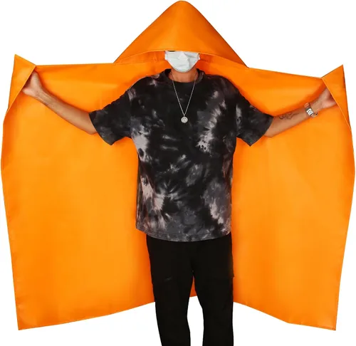 Vista 5 de Capa de escape de incendios, extra grande, de emergencia utilizada como manta de fuego, para el hogar Fireproof Cloak,Fire Escape for Household