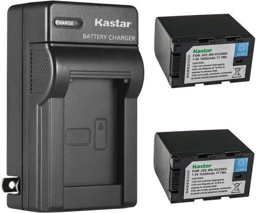 Vista 5 de Kastar Reemplazo del cargador de batería de pared de CA para JVC GY-HC500 GY-HC500E, GY-HC500U GY-HC500UN, GY-HC500SPC GY-HC500SPCN, GY-HC550