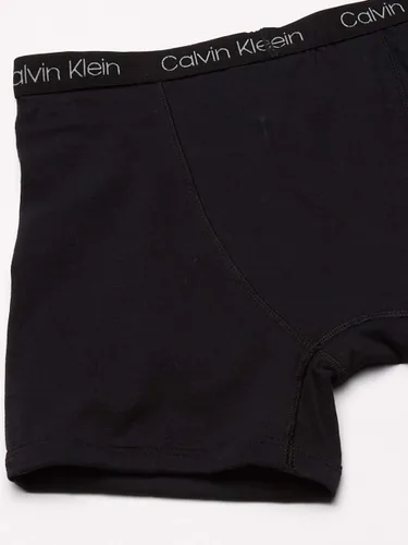 Vista 2 de Calvin Klein Little Modern - Calzoncillos tipo bóxer de algodón, paquete de 5 unidades, ropa interior transpirable para niños