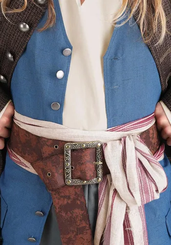 Vista 6 de Disfraz de pirata de Jack Sparrow para adultos, talla grande
