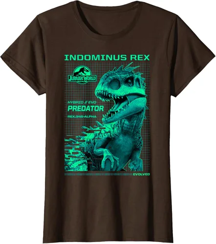 Vista 20 de Jurassic World Indominus Rex Hybrid Predator T-Shirt Small Negro