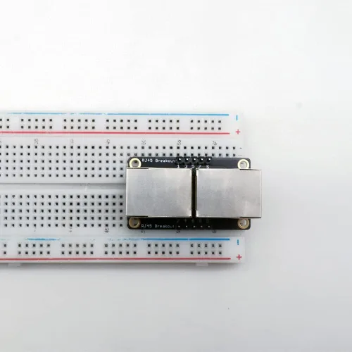 Vista 5 de Treedix 2 unids RJ45 8P8C hembra a RJ45 8P8C hembra paso a través del adaptador placa de ruptura con terminales de tornillo