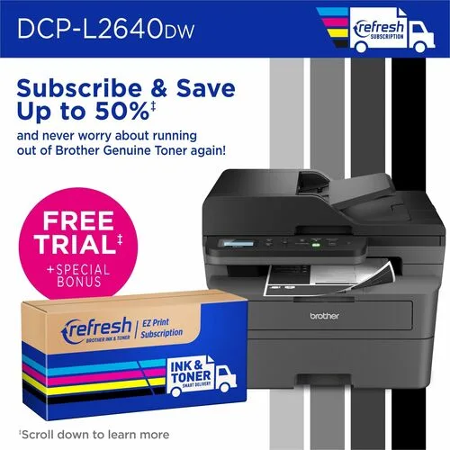 Vista 8 de DAMAGE BOX Brother DCPL2640DW Multifunci