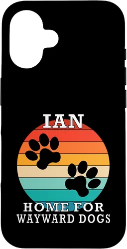 Vista 32 de Ian Home for Wayward Dogs Family Name Case for iPhone 17