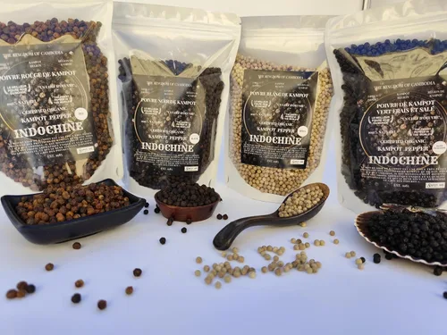 Vista 9 de Pimienta Organic Kampot, granos de pimienta Camboyanos únicos seleccionados