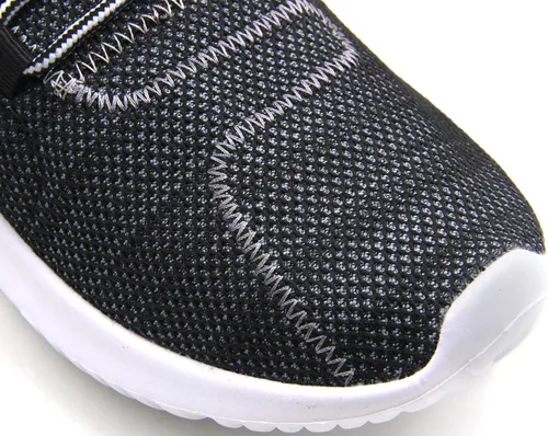 Vista 6 de Zapatillas de deporte para hombre, zapatillas de tenis casuales A-Negro