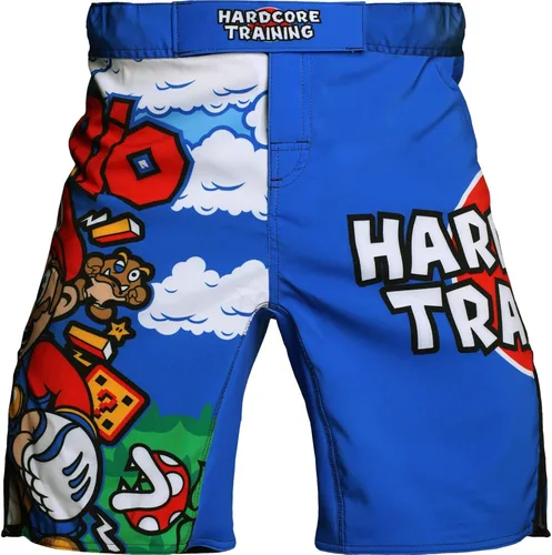 Vista 3 de Hardcore Training MMArio - Pantalones cortos de combate para artes marciales mixtas y artes marciales mixtas