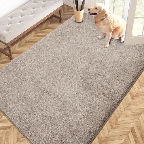 Vista 83 de PURRUGS Tapete para puerta con atrapamiento de suciedad, 20 x 31.5 pulgadas, antideslizante, lavable a máquina, tapete para puerta de perro, tapete