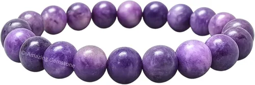 Vista 263 de Amazing Gemstone Crystal Bracelet for Women Men's Gifts - Protection Healing Crystal Bracelet - 8mm Gemstone Beaded Stretchable Bracelet Pulseras