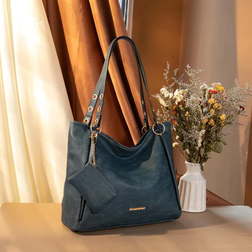 Vista 2 de Montana West Bolso de mano para mujer, bolso de hombro con bolsa extraíble para monedas