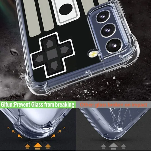 Vista 3 de Funda de protección contra caídas para Samsung Galaxy S22, juego de arcade