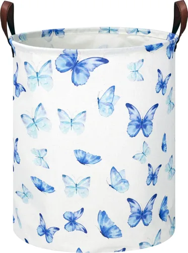 Vista 15 de NTAOHAMPER - Cesta de lavandería, cesta de ropa, caja de almacenamiento impermeable para el dormitorio, cesta organizadora de ropa, caja para Animal